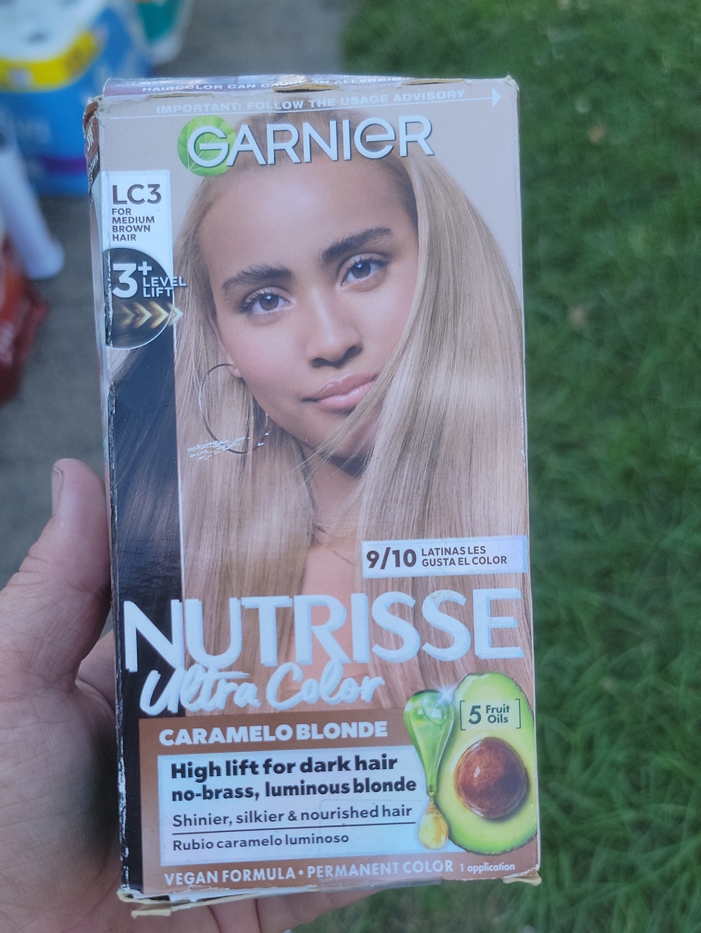 Garnier Nutrisse Caramelo Blonde - Light Caramel Blonde Hair Color
